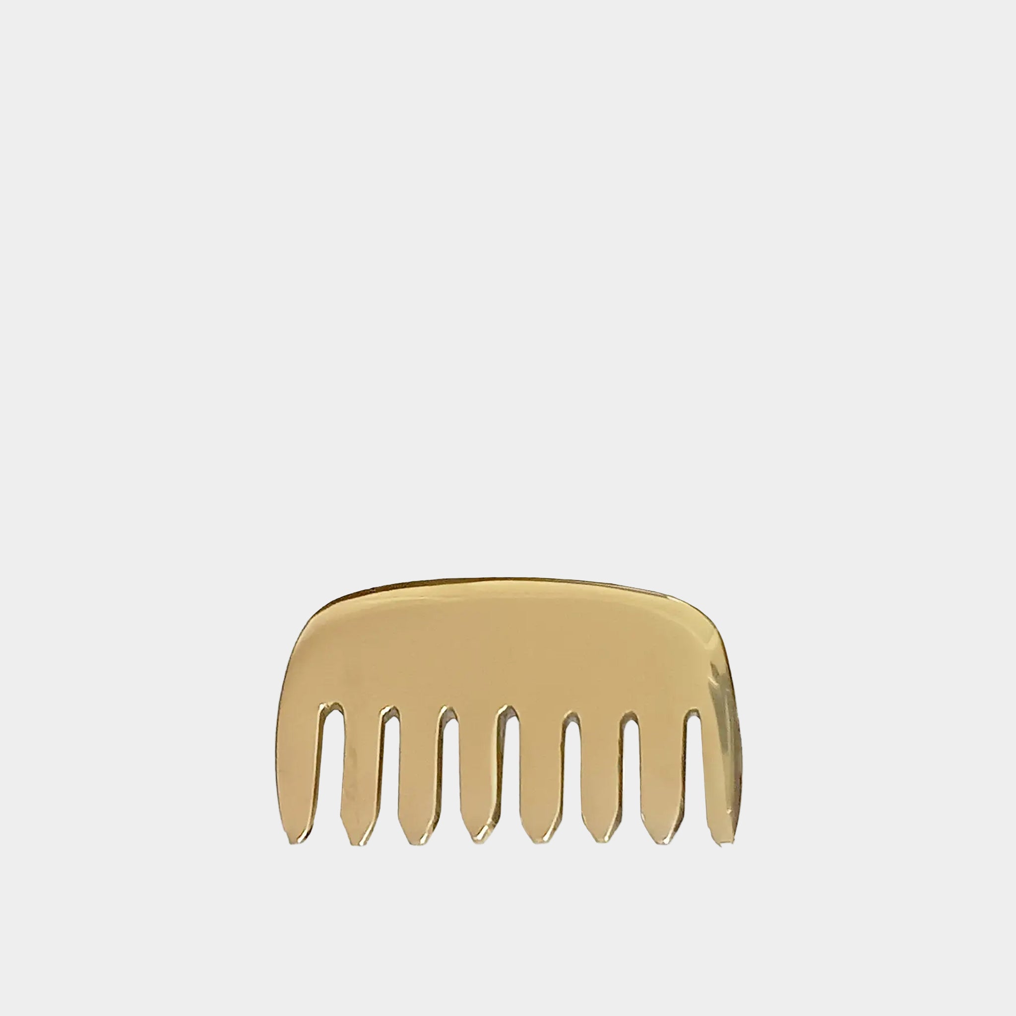 Introducing he Kansa Comb, the ultimate tool for head massage. Available at Vayu Living.