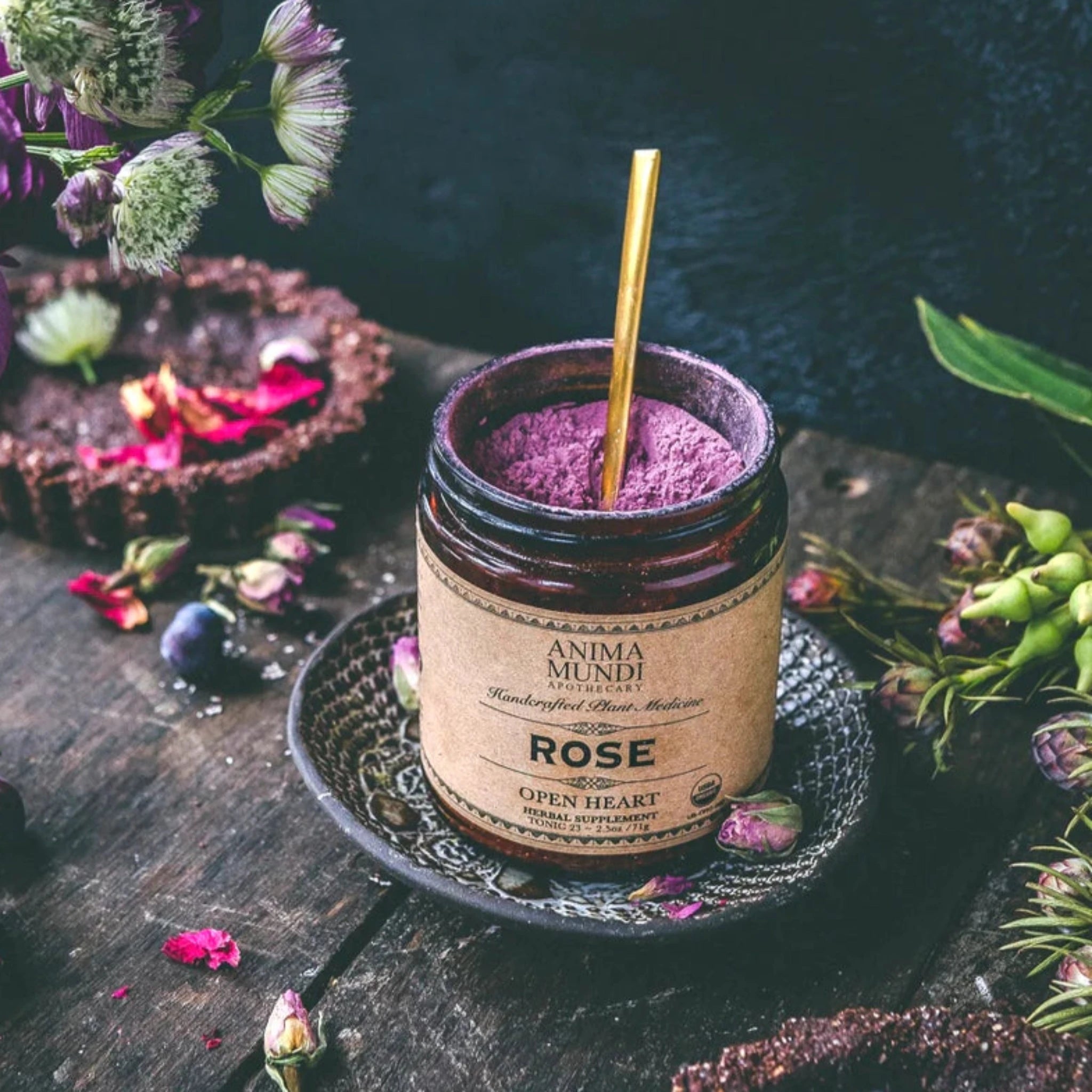 Anima Mundi Rose Powder Open Heart&