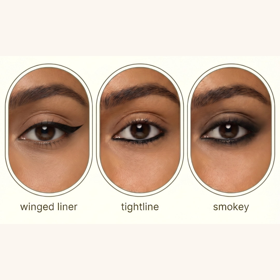 Pure Noir Kajal Eyeliner (100% Natural Ayurvedic) Duo