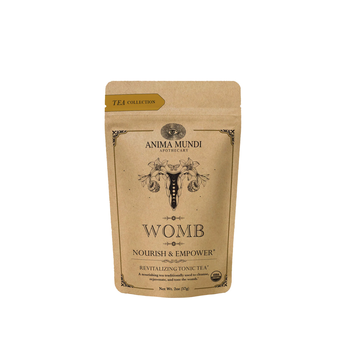 Womb tea is a wonderfully mineralising tea for the uterus in any stage of life. Available at Vayu Living.