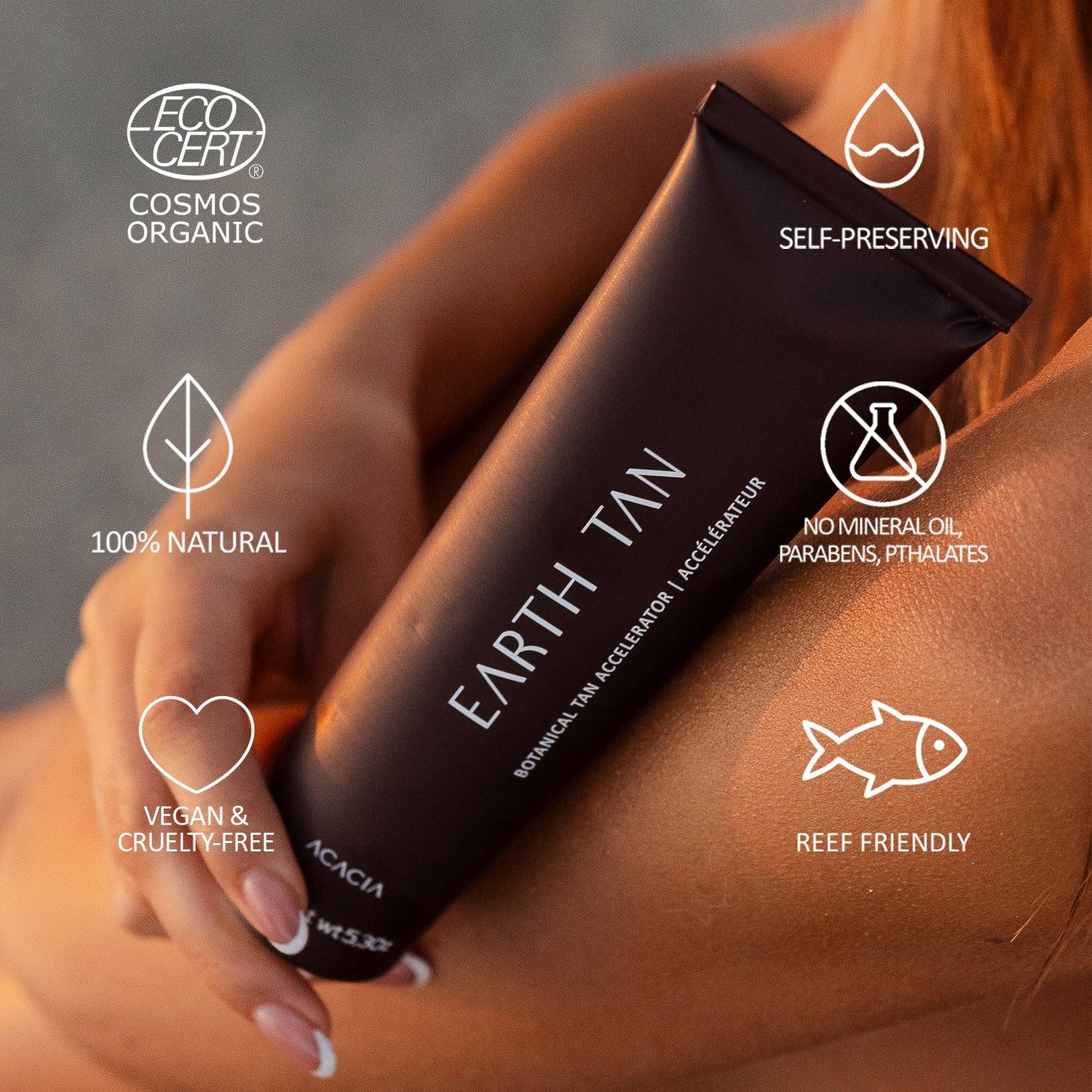 Acacia Tan Accelerator (Organic &amp; DHA-Free)
