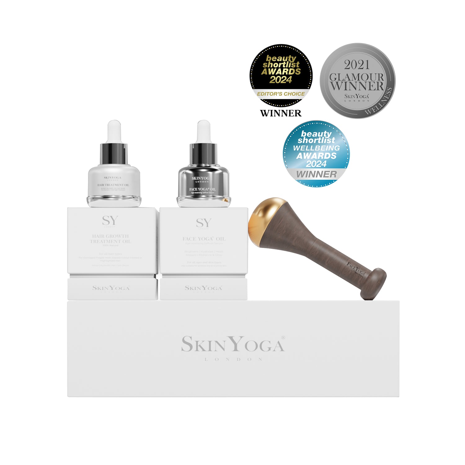 Facelift and Glow set. The set includes SkinYoga&