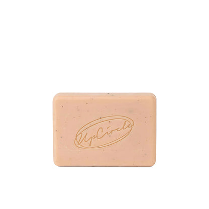 Cinnamon and Ginger Chai cleansing bar offers gentle exfoliation to purify and energize your skin. Available at Vayu Living.