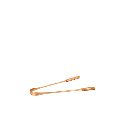 Experience the ancient Ayurvedic practice of tongue scraping with our Copper Tongue Cleaner. Effective at removing food debris and bacteria, this traditional tool offers a natural solution for fresher breath and improved oral hygiene. Available at Vayu Living.