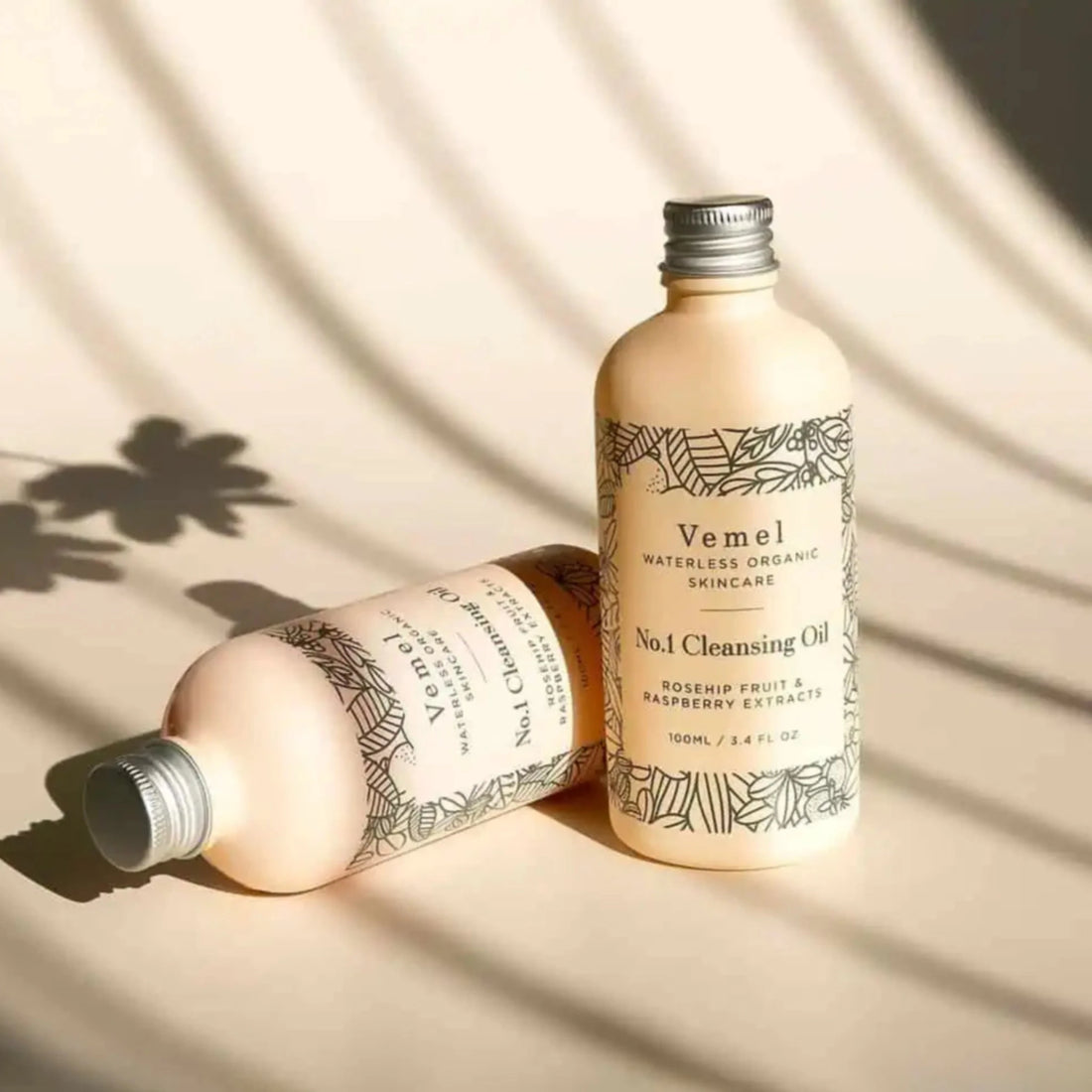 Vemel no1 Cleansing Oil. Introducing your must-have multi-vitamin and antioxidant-rich cleanser, essential for every skincare routine. Available at Vayu Living.